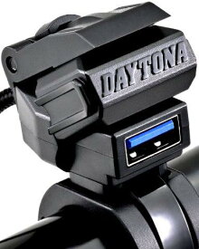 DAYTONA デイトナ バイク用 USB電源 USB-A QC3.0対応 急速充電 30W iPhone/Android対応 USB 1ポート 41545
