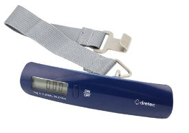 dretec ドリテック ラゲッジスケール オレンジ 旅行荷物をらくらくはかれる LS-107NV