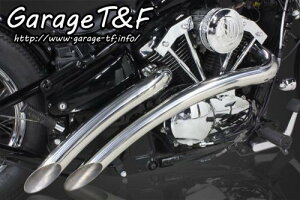 (納期5ヶ月〜) Garage T&F ガレージ ティーアンドエフ Kawasaki カワサキ バルカン400 ベントマフラー(ステンレス)タイプ1 VUL400VTML01