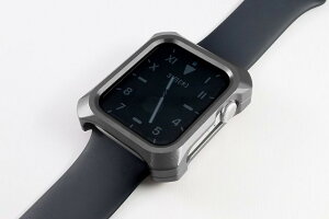 GILD DESIGN �M���h�f�U�C�� �\���b�h�o���p�[ for Apple Watch 45mm Series7.8�p �O���[ GW-509 49435