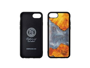 �݌ɗL�� GOODS �O�b�Y Stabilized wood - iphone7/8 White - Dailyfuncase DFC000-0008