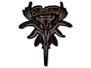 �݌ɗL�� GOODS �O�b�Y STICKER GW PINSTRIPE BK/BR/WH GA-00125