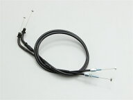 在庫有り HURRICANE ハリケーン スロットルケーブルW VTR250(03-07) ノーマル (-02) 25mmL ブラック HB4058