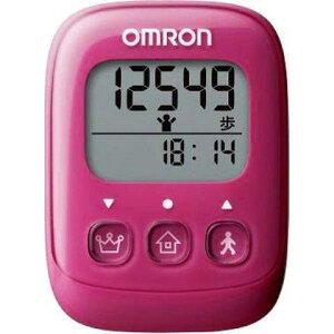 オムロン OMRON 歩数計 ピンク HJ-325-PK