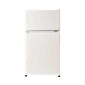 ハイアール Haier 87L 2ドア直冷式冷蔵庫 ホワイト JR-9A-W