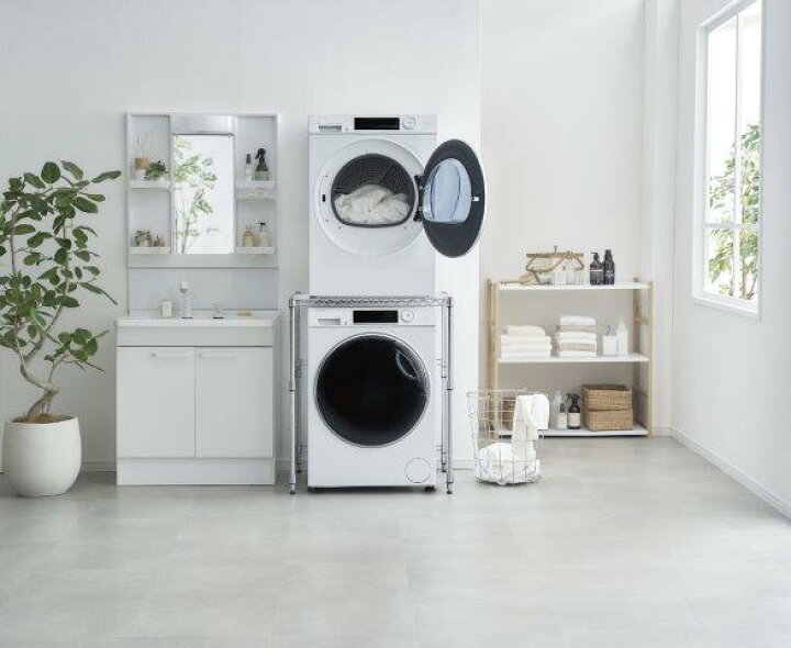 楽天市場】ハイアール Haier 衣類乾燥機用ラック（下段ドラム洗濯機用 