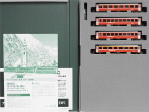 正規品 KATO カトー Nゲージ アルプスの赤い客車 EW I 4両セットB 10-1414