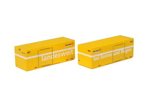 正規品 KATO カトー Nゲージ スイスポスト コンテナ 2個入 23-591A