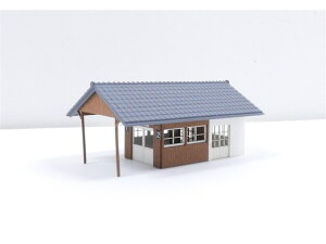 正規品 KATO カトー Nゲージ ホーム木造待合室ペーパーキット 23-700