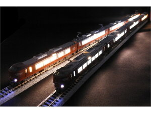 正規品 KATO カトー Nゲージ 273系「やくも」8両編成セット(前照灯点灯化) 室内灯付(電球色) ECSP0023-1