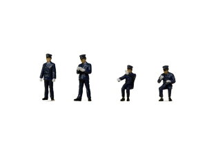 正規品 KATO カトー HOゲージ (HO)運転士・車掌A(長袖/濃紺) 6-535