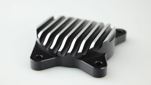 オイルラインカバー アルミビレット ブラック コントラスト Z900RS/CAFE KIJIMA キジマ 101-1504