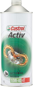 JXg[ GWIC Activ 4T 10W-40 1L ֎4TCNGWp MA Castrol