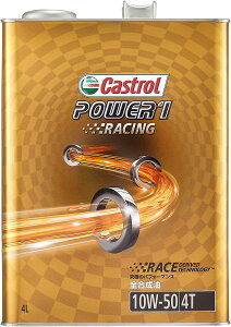 4L JXg[ GWIC POWER1 RACING 4T 10W-50 4L ֎4TCNGWpS MA Castrol