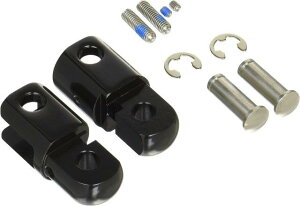 KIJIMA キジマ ステップアップブラケットll 35mmUP ブラック SET ハーレーダビットソン HD-05267