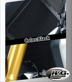 R&G アールアンドジー Radiator Guards ラジエターガード:BLACK APRILIA RSV4 RR/RSV4 RF V4 Tuono 1100