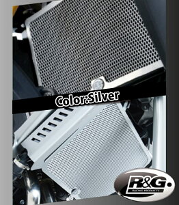 R&G �A�[���A���h�W�[ Radiator & Oil Cooler Guard Set:SILVER DUCATI Supersport/S 950Supersport/S