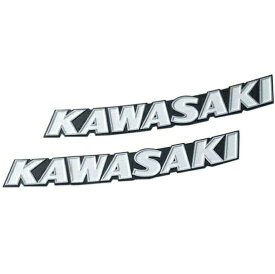 在庫有り KAWASAKI カワサキ純正 部品 Z900RS /Z900RS CAFE タンクエンブレム(KAWASAKI) (左右セット)99994-1020