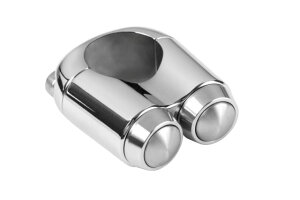 MOTONE CUSTOMS ���[�g�[�� �v�b�V���X�C�b�` 2�{�^�� �N���[�� 25.4mm�n���h���p MME004