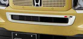 MUGEN ムゲン HONDA ホンダ 24年モデル N-BOX/N-BOX スロープ フロントグリルガーニッシュ プラチナホワイト・パール 75130-XNV-K1S0-PZ