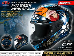 �݌ɗL�� �������� OGK kabuto F-17 �I�[�W�[�P�[ �J�u�g �o�C�N �t���t�F�C�X�w�����b�g ��p���� JAPAN GP 2025 L(59-60cm) �L�����N�^�[ �R���{ ���ʌ���