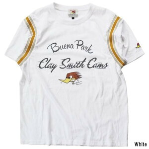 �݌ɗL�� �������� �y L�T�C�Y �zORION ACE �I���I���G�[�X CLAY SMITH �N���C�X�~�X SWEATY T�V���c �z���C�gCSY-2808-WH