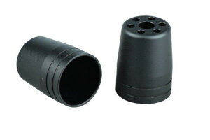 POSH Faith ポッシュ フェイス ウルトラヘビーバーエンドアウターカバーのみ M6タイプ(2pcs./セット) マットブラック 031679-26-10