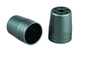 POSH Faith ポッシュ フェイス ウルトラヘビーバーエンドアウターカバーのみ M6タイプ(2pcs./セット) マットグレー 031679-29-10