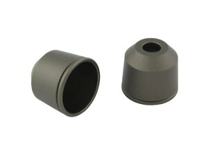 POSH Faith ポッシュ フェイス ミドルウェイトバーエンドアウターのみ M6タイプ(2pcs./セット) マットチタン 032679-21-10