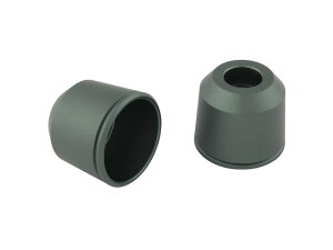 POSH Faith ポッシュ フェイス ミドルウェイトバーエンドアウターのみ M8タイプ(2pcs./セット) マットグレー 032879-29-10