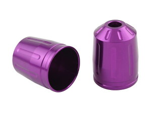 POSH Faith ポッシュ フェイス ウルトラヘビーバーエンドタイプ2アウターカバーのみ M6タイプ(2pcs./セット) ブルーベリー 033679-05-10