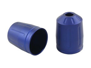 POSH Faith ポッシュ フェイス ウルトラヘビーバーエンドタイプ2アウターカバーのみ M6タイプ(2pcs./セット) マットブルー 033679-31-10