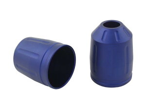 POSH Faith ポッシュ フェイス ウルトラヘビーバーエンドタイプ2アウターカバーのみ M8タイプ(2pcs./セット) マットブルー 033879-31-10