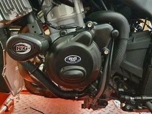 R&G �A�[���A���h�W�[ ���[�V���O �G���W���P�[�X �J�o�[:�u���b�N KAWASAKI ZX-25R(20-) ���� alternator cover RG-ECC0315R