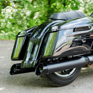S&S Cycle �G�X�A���h�G�X�T�C�N�� �X���b�v�I�� Mk45�J�b�g���X BLK/BLK M8 Touring 17-22 550-1010