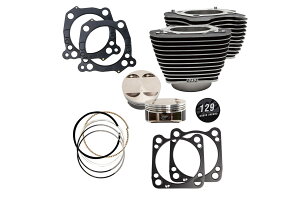 S&S Cycle �G�X�A���h�G�X�T�C�N�� 129�r�b�O�{�A�L�b�g �����N���u���b�N �n�C���C�g�t�B�� M8�G���W�� 107CI 910-0843