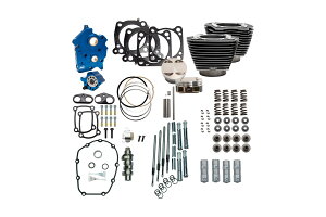 S&S Cycle エスアンドエスサイクル 128 パワーパック BLK.G/HL M8(114CI OIL COOLED) 310-1109B