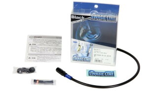 �݌ɗL�� SWAGE-LINE �X�E�F�b�W���C�� R�z�[�XKIT BLK/BLK DR-Z400S 00-07 BARB499