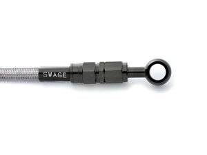 �݌ɗL�� SWAGE-LINE �X�E�F�b�W���C�� ���A�z�[�X�L�b�g �X�e��BLK/�N���A XR250 MOTARD�@03-05 BTR139