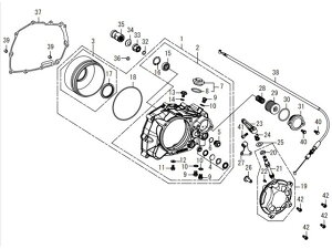 �݌ɗL�� SP�^�P�K�� �����N���b�`�J�o�[�L�b�gTYPE-R GROM�EMSX125�^SF�i���C���[���j 02-02-0082