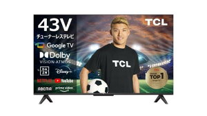 TCL WpGNgjNX 43P63H `[i[Xer 43P63H m43V^ /BluetoothΉ /4KΉ /`[i[X /YouTubeΉn