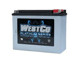 �E�G�X�g�R WESTCO �o�b�e���[ Platinum 12V�^20Ah HARLEY-DAVIDSON WCP18