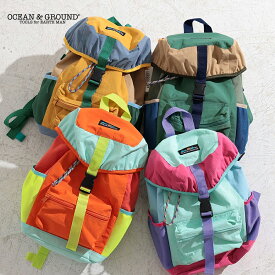 【公式】オーシャンアンドグラウンド DAYPACK TRAVEL MANIAOCEAN&GROUND キッズ 子ども こども リュック リュックサック デイパック バッグ 男の子 女の子 通学 通園 幼稚園 保育園 小学生 入園 入学 遠足 おしゃれ 子供 ナイロン S M 4415102