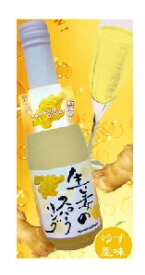 ハクレイ【生姜のスパークリング】ゆず風味　、アルコール5％．250ML