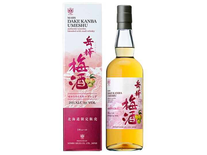 楽天市場】マルス 岳樺梅酒 モルトウイスキーブレンド 700ml 