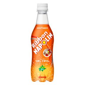 サッポロ飲料「リボンナポリン」450mLPET×24本入り