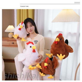 ぬいぐるみ　おんどり　にわとり　リアル　 かわいい　 抱き枕　インテリア　 ふわふわ 　誕生日プレゼント