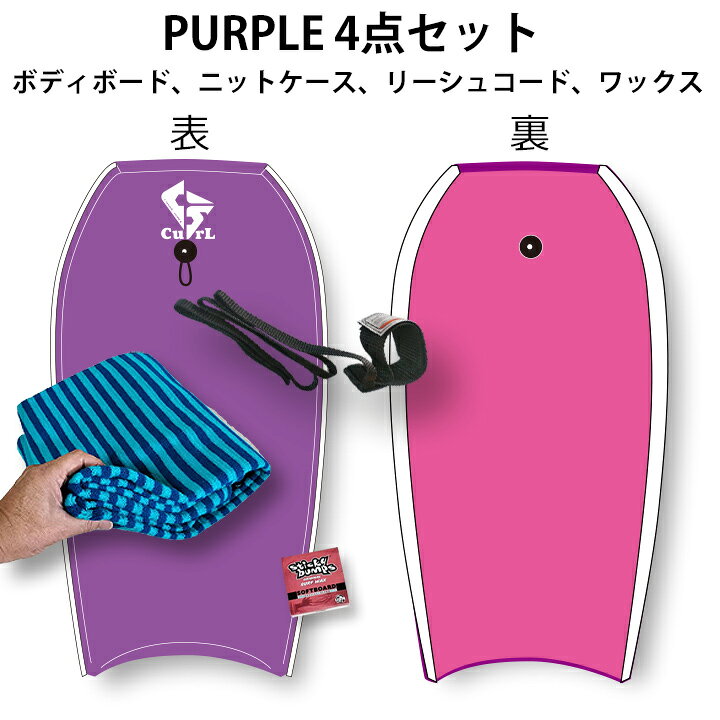 楽天市場】＼7/15本日P4倍+クーポン200円OFF／ ボディボードセット 4点 