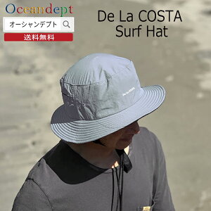 T[tnbg Y fB[X De La COSTA Surf Hat fRX^ UV CARE j  t[ iC100% r[`nbg Tt@nbg C Xq UV M ΍ v[ T[tB SUP C 59cm