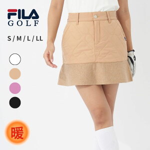 レディース ゴルフ スカート 中綿 ニット FILA GOLF 793342